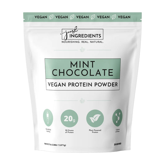 Just Ingredients VEGAN Protein Powder (Mint Chocolate)