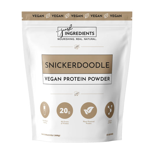 Just Ingredients VEGAN Protein Powder (Snickerdoodle)