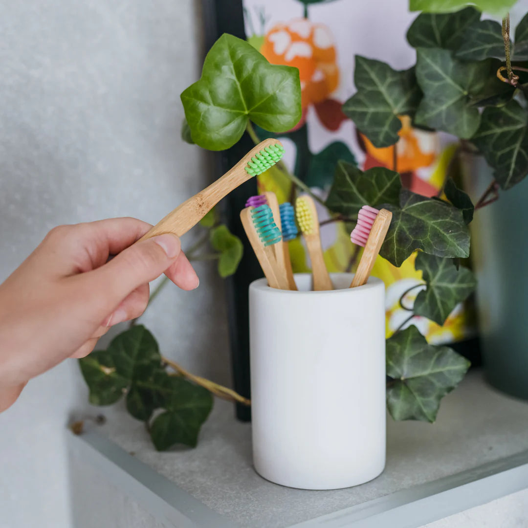 TreeBird Kids' Bamboo Toothbrush 6-Pack