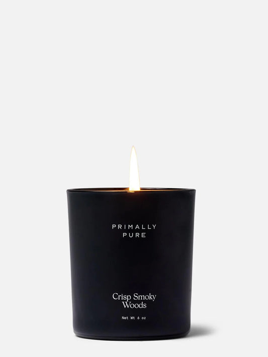 Primally Pure Crisp Smoky Woods Candle