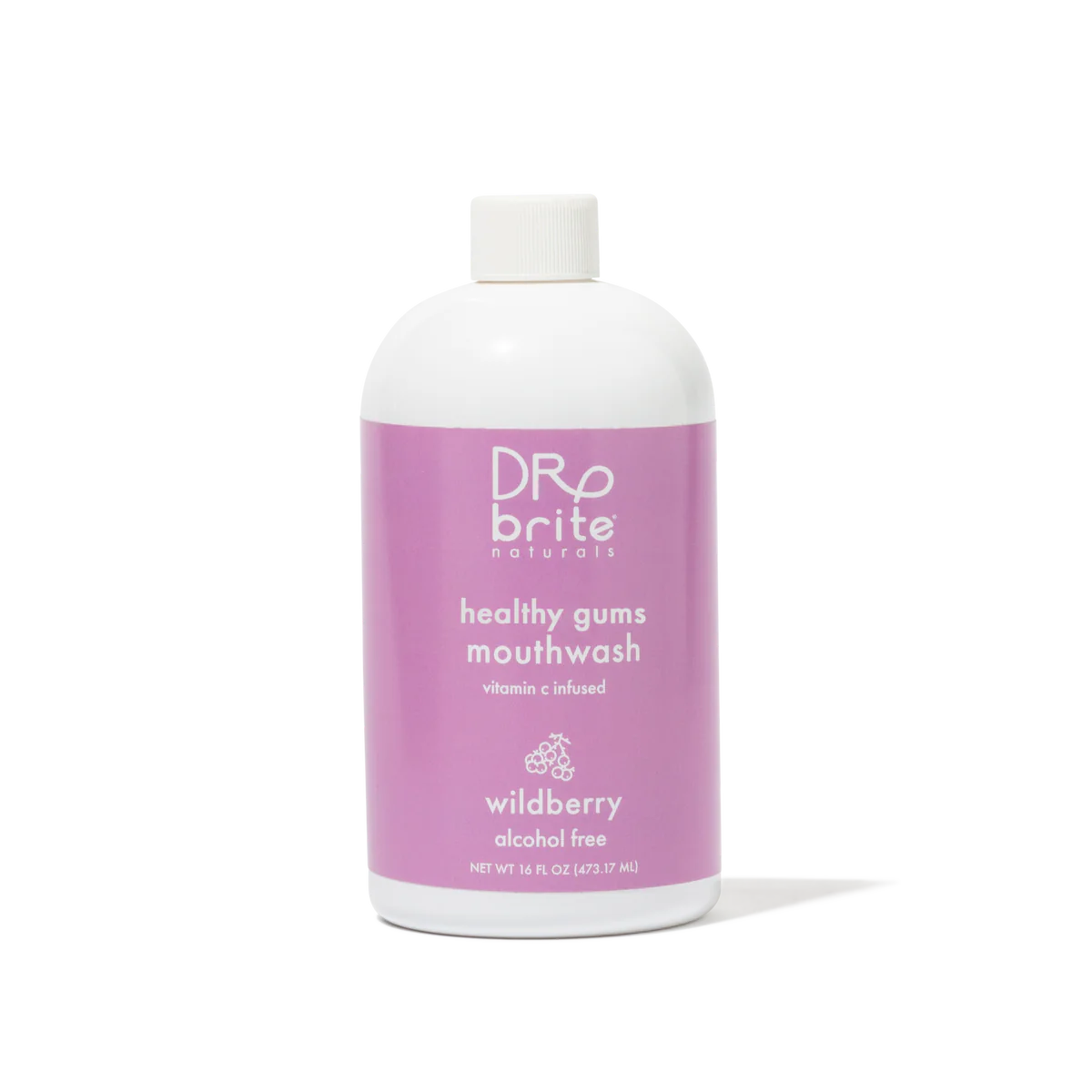 Dr Brite Healthy Gums Mouthwash - Wildberry (For Adults & Kids)