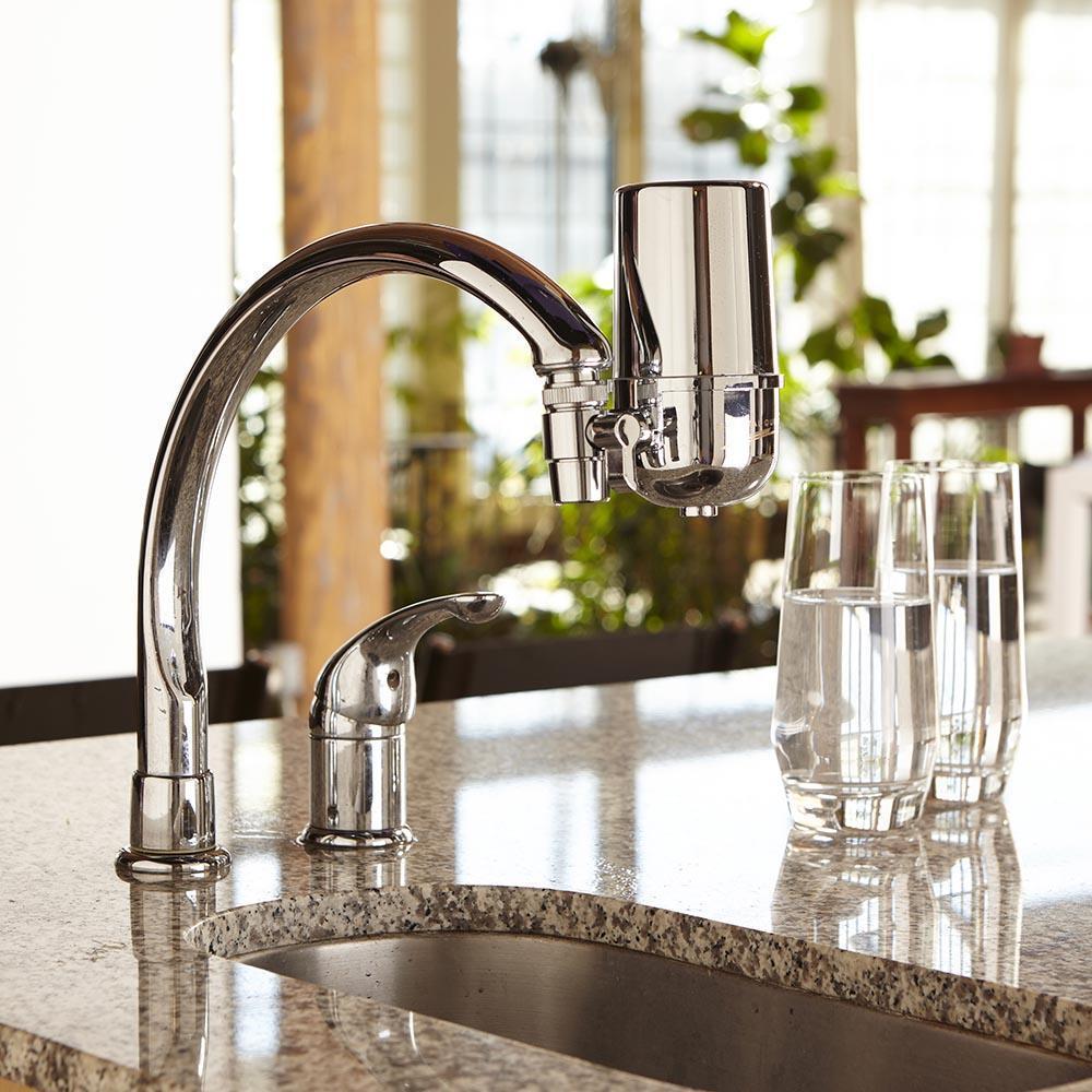 Crystal Quest Faucet Mount Water Filter