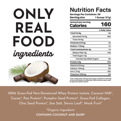 Just Ingredients Protein Powder (Coconut Chocolate)