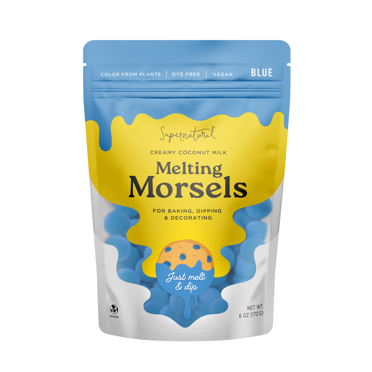 Supernatural Blue Plant-Based Melting Morsels