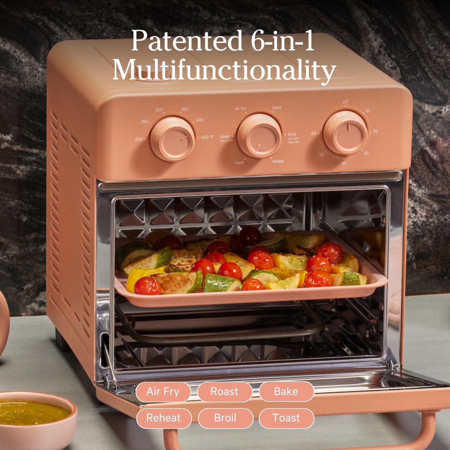 Our Place Wonder Oven | 6-in-1 Air Fryer & Toaster Oven with Steam Infusion