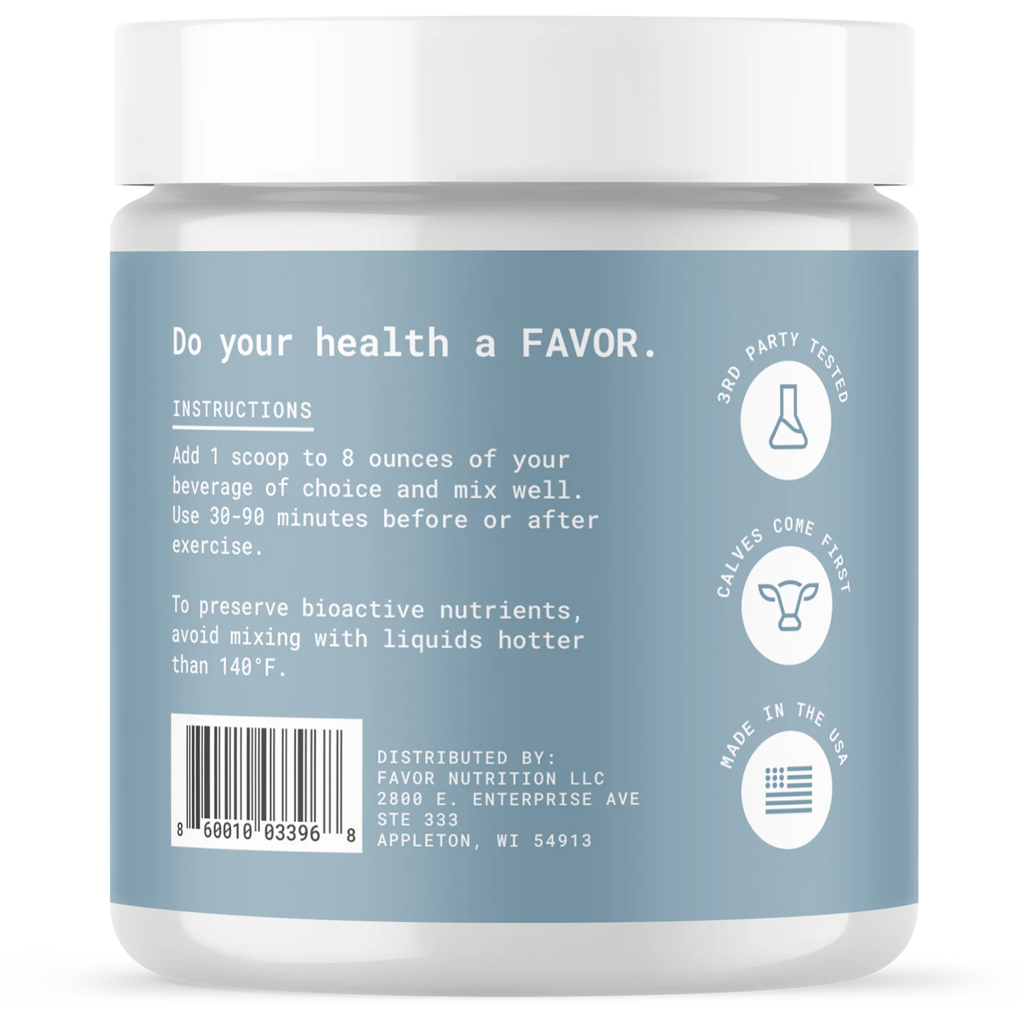 Favor Creatine Monohydrate + Colostrum
