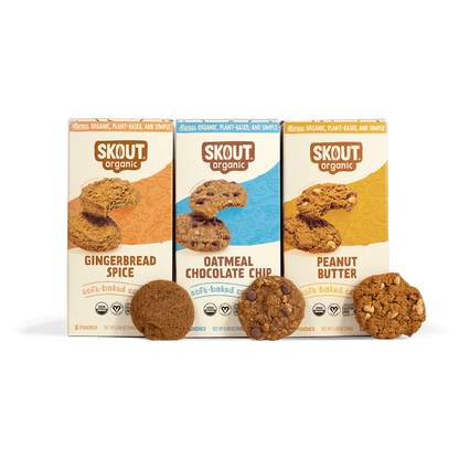 Skout Organic Kids Snack Bars, Protein Bars, and Cookies