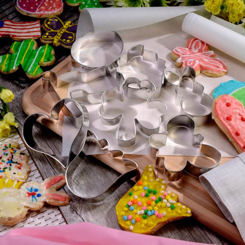 Liberty Tabletop Spring Cookie Cutter (Set of 8)