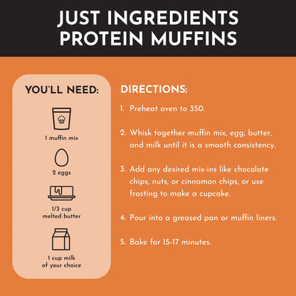 Just Ingredients Pumpkin Spice Muffin Mix