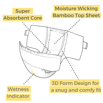 AndyPandy Bamboo Diapers