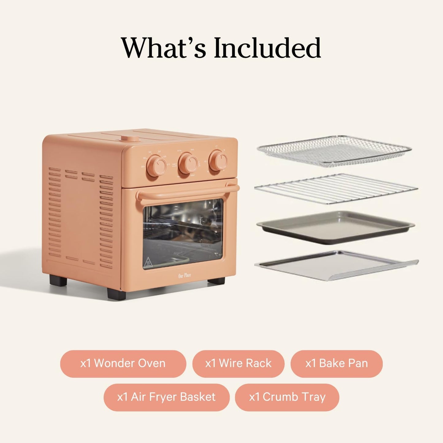 Our Place Wonder Oven | 6-in-1 Air Fryer & Toaster Oven with Steam Infusion