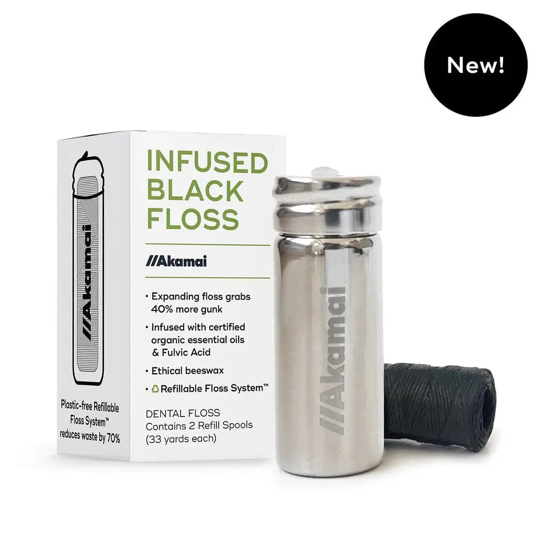 Akamai | Infused Floss + Plain Silk Option - Essentiallydestinyy