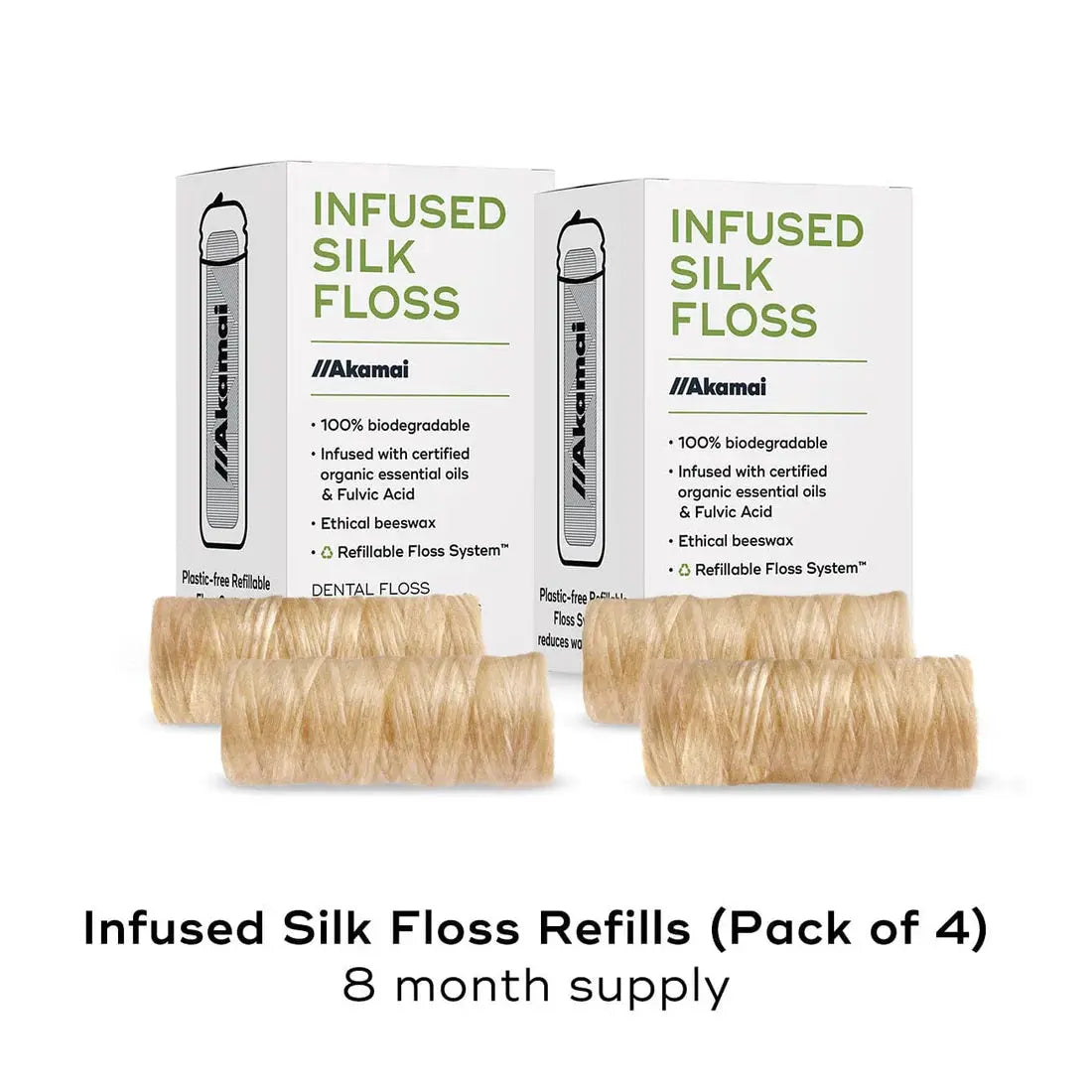 Akamai | Infused Floss + Plain Silk Option - Essentiallydestinyy
