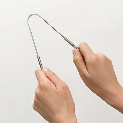 Akamai | Stainless Steel Tongue Scraper - Essentiallydestinyy