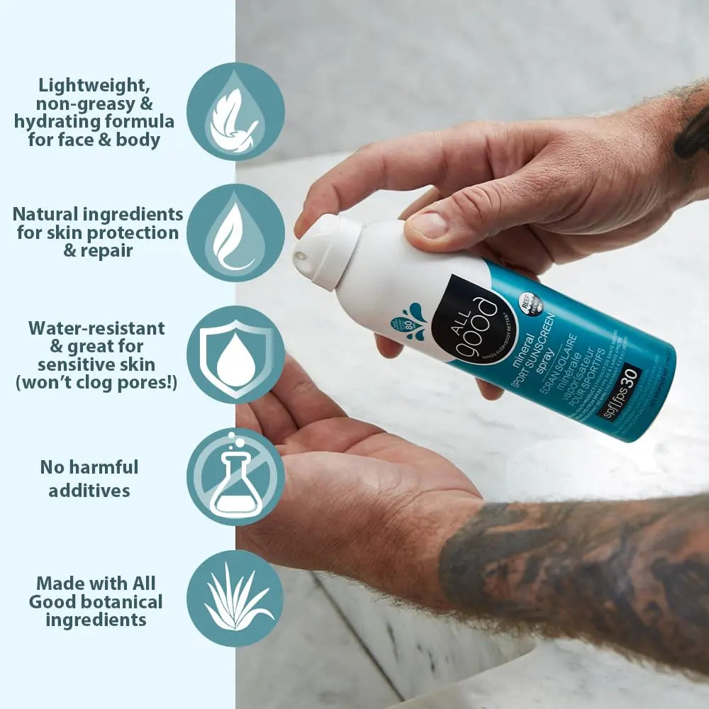 All Good | Spray Sunscreen - Essentiallydestinyy