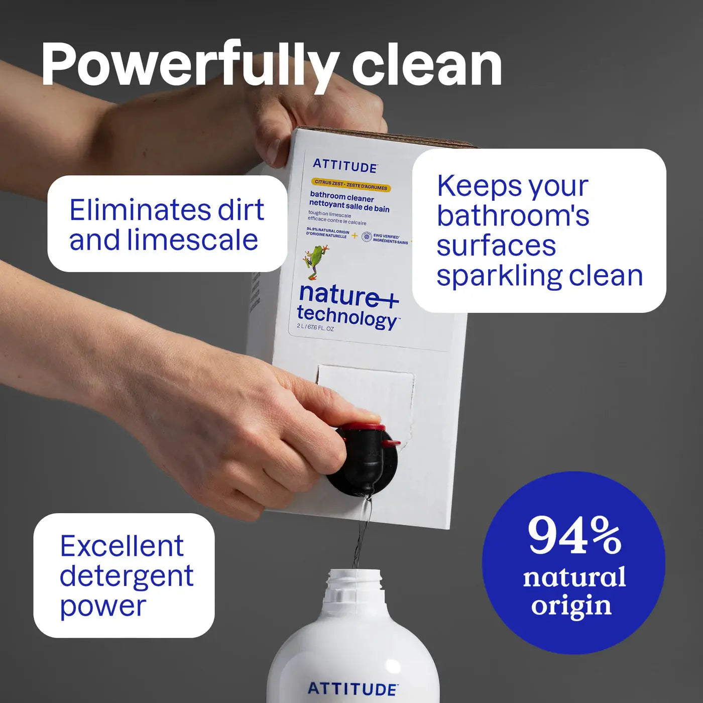 Attitude Bathroom Cleaner - Essentiallydestinyy