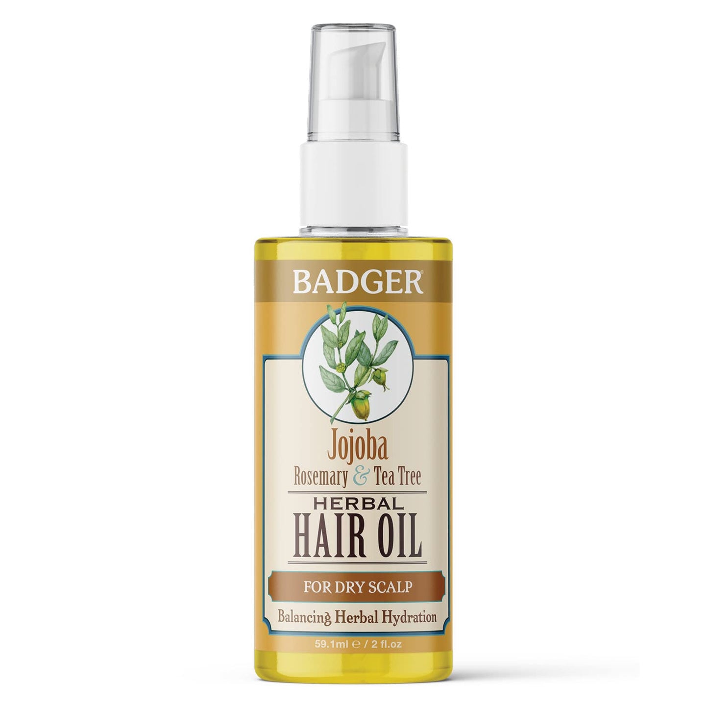 Badger Jojoba Hair Oil