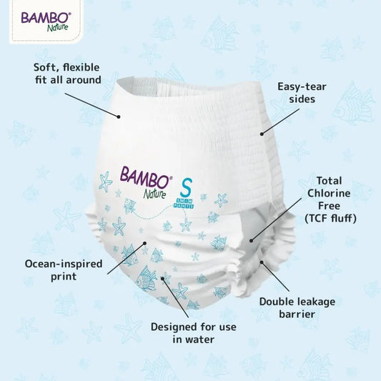 Bambo Nature Hypoallergenic Swim Pants - Essentiallydestinyy