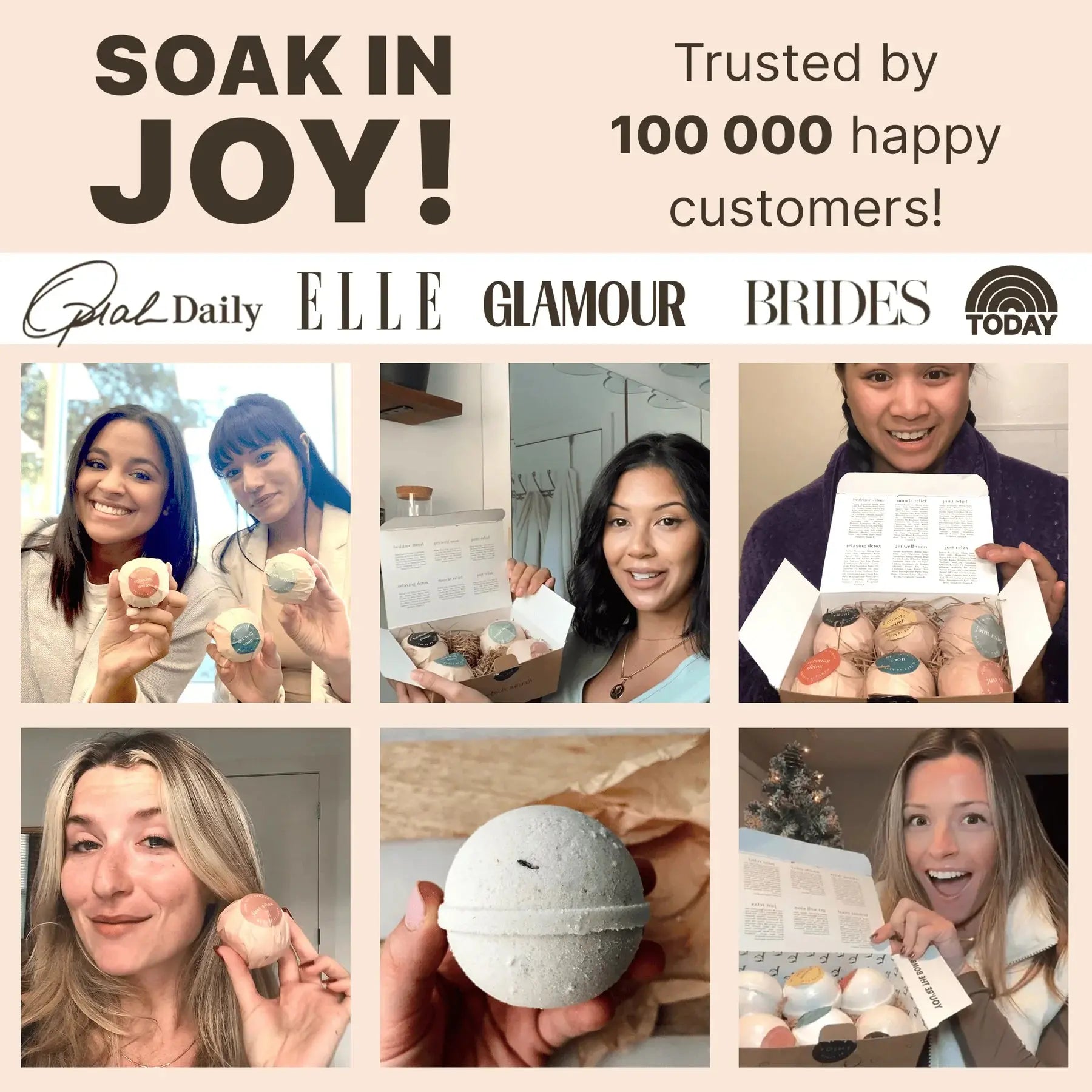 Beauty By Earth | Bath Bomb Gift Set (6 Pack) - Essentiallydestinyy