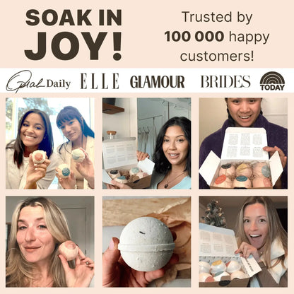 Beauty By Earth | Bath Bomb Gift Set (6 Pack) - Essentiallydestinyy