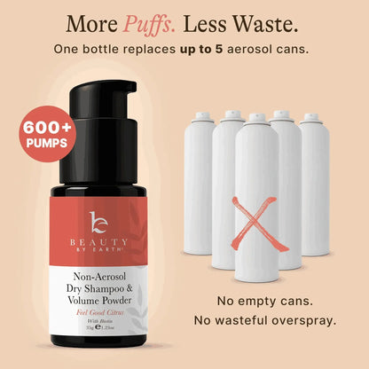 Beauty By Earth | Dry Shampoo & Volume Powder (Citrus) - Essentiallydestinyy