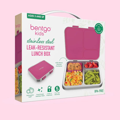 Bentgo | Kids Stainless Steel Leak-Resistant Lunch Box - Essentiallydestinyy