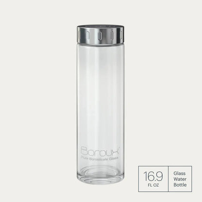 Boroux | Glass Water Bottle - Essentiallydestinyy