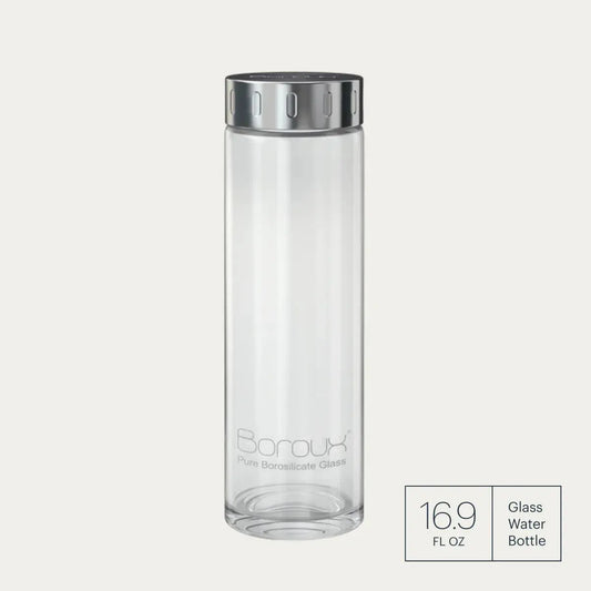 Boroux | Glass Water Bottle - Essentiallydestinyy