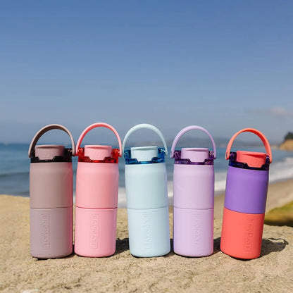BrüMate | Rise 18oz Water Bottle with Covered Silicone Straw - Essentiallydestinyy