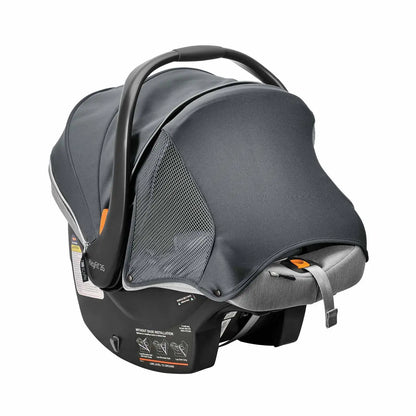 Chicco KeyFit 35 Zip ClearTex Infant Car Seat (Ash or Obsidian) - Essentiallydestinyy