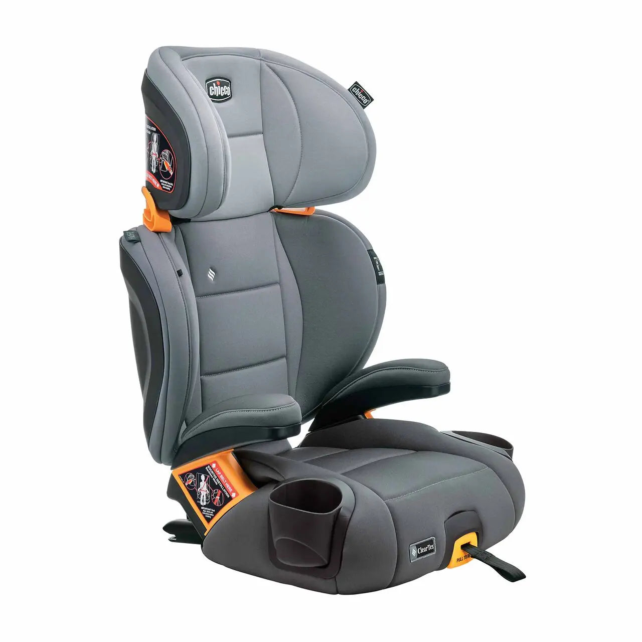 Chicco KidFit ClearTex Plus 2-in-1 Belt Positioning Booster Car Seat (All Colors) - Essentiallydestinyy