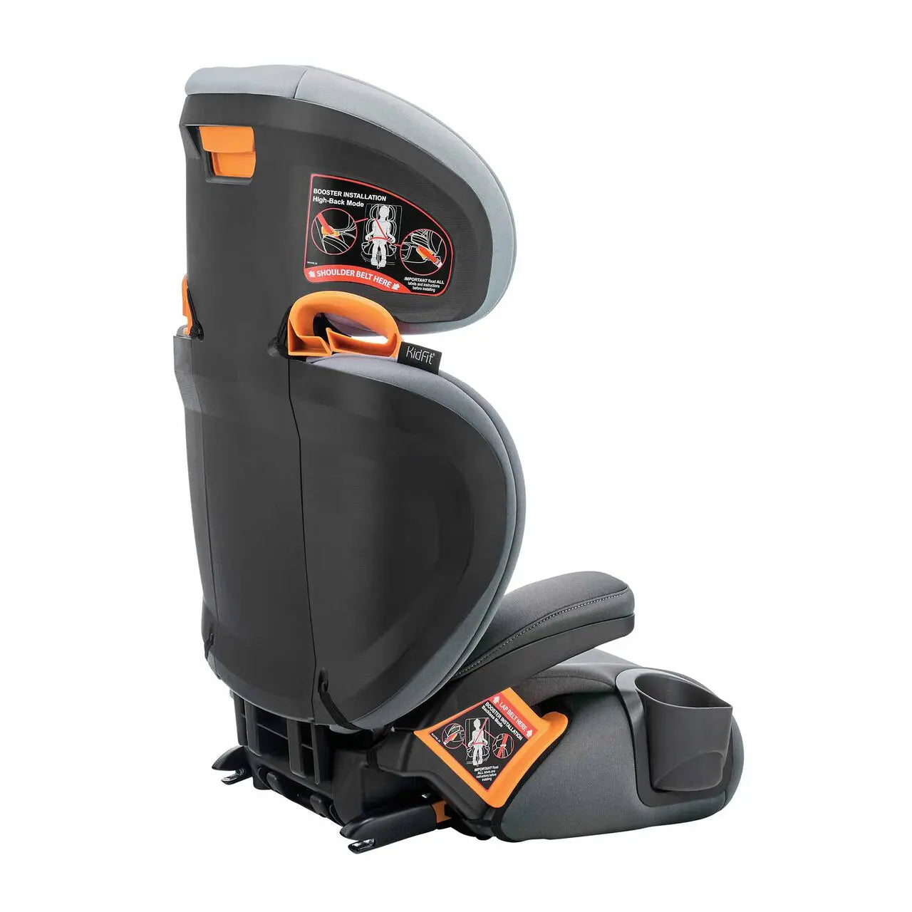 Chicco KidFit ClearTex Plus 2-in-1 Belt Positioning Booster Car Seat (All Colors) - Essentiallydestinyy