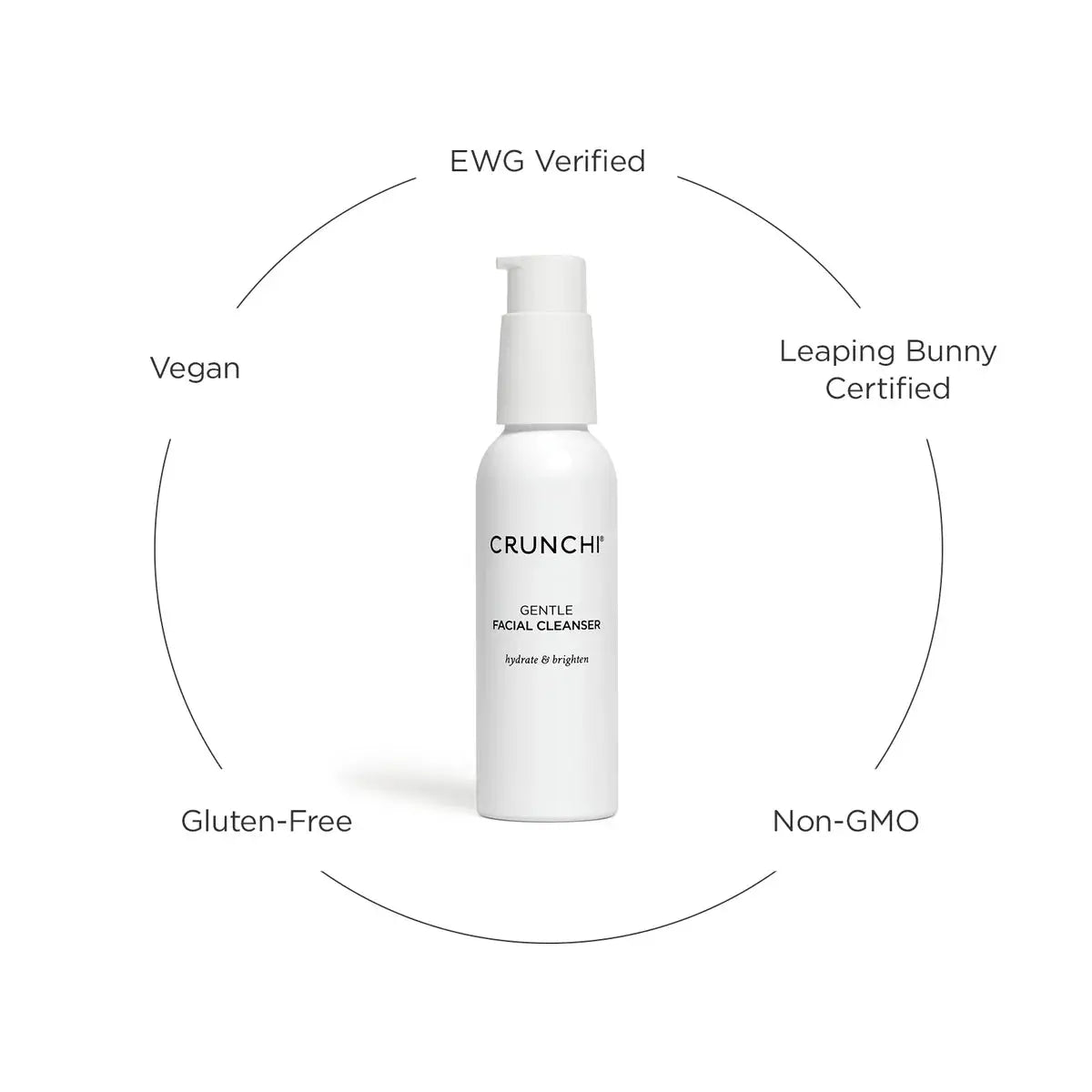Crunchi | Gentle Facial Cleanser - Essentiallydestinyy