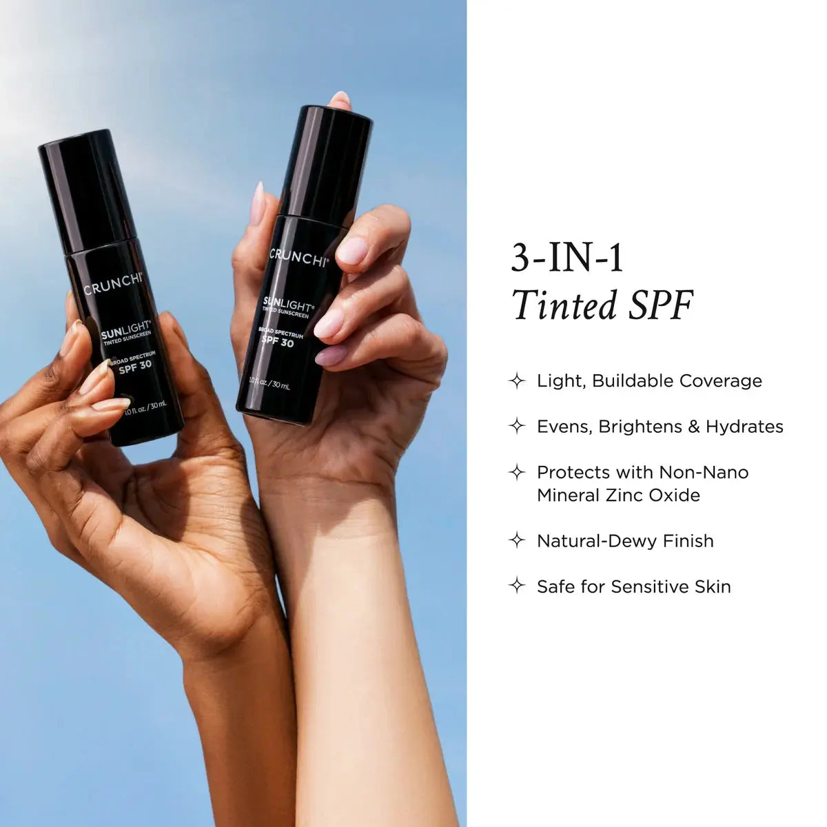 Crunchi | Sunlight Tinted SPF 30 - Essentiallydestinyy