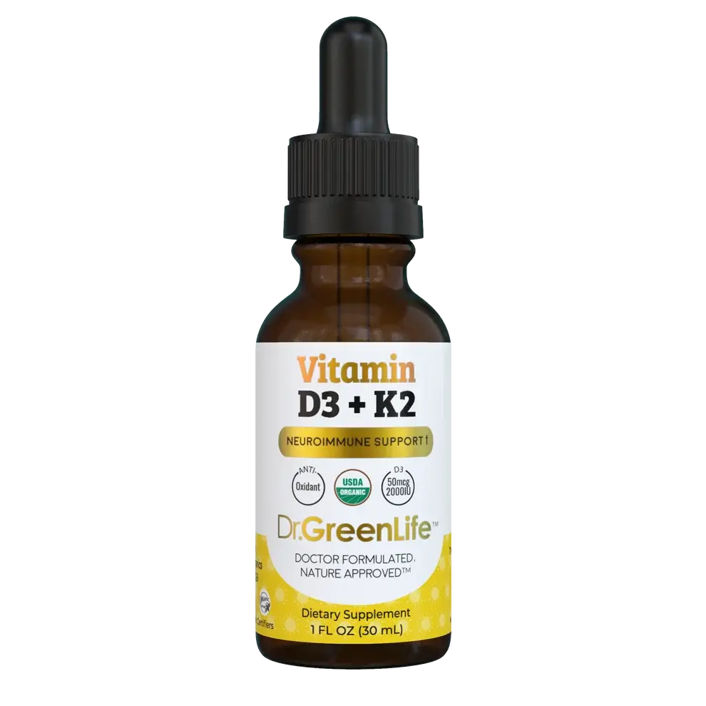 Dr.GreenLife | Vitamin D3+K2 (2,000IU) - Essentiallydestinyy