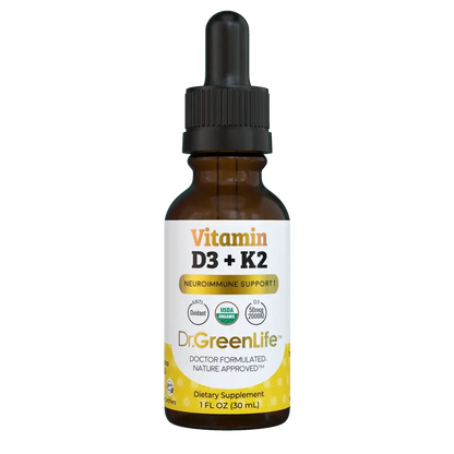 Dr.GreenLife | Vitamin D3+K2 (2,000IU) - Essentiallydestinyy