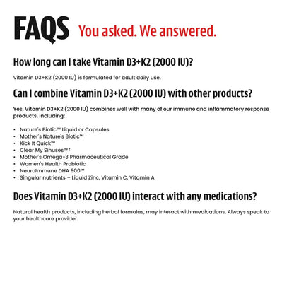 Dr.GreenLife | Vitamin D3+K2 (2,000IU) - Essentiallydestinyy