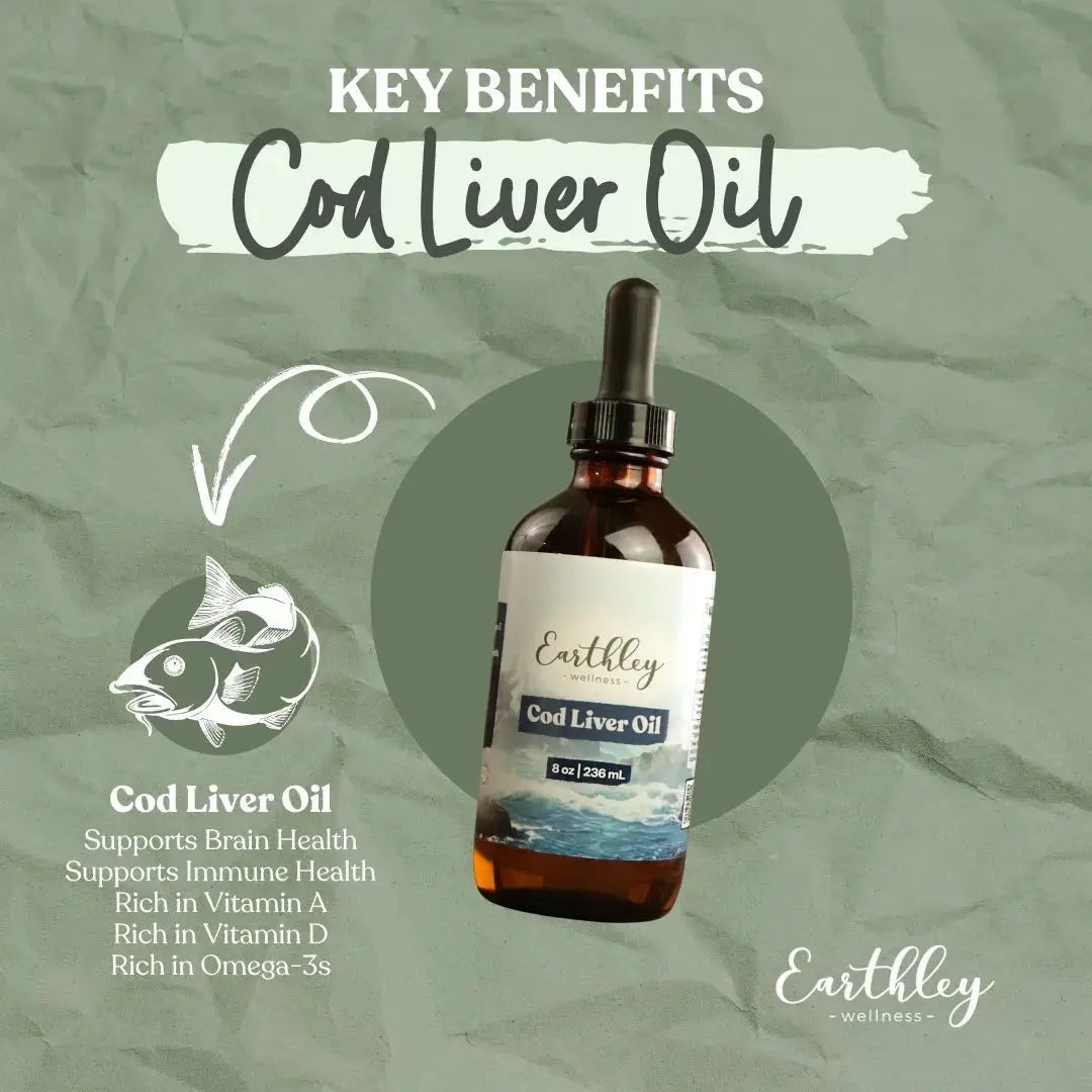 Earthley Cod Liver Oil - Essentiallydestinyy