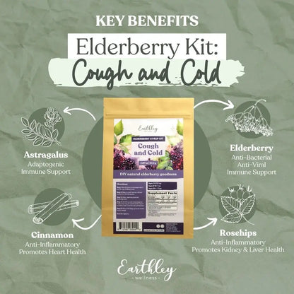 Earthley Elderberry Syrup DIY Kits - Essentiallydestinyy