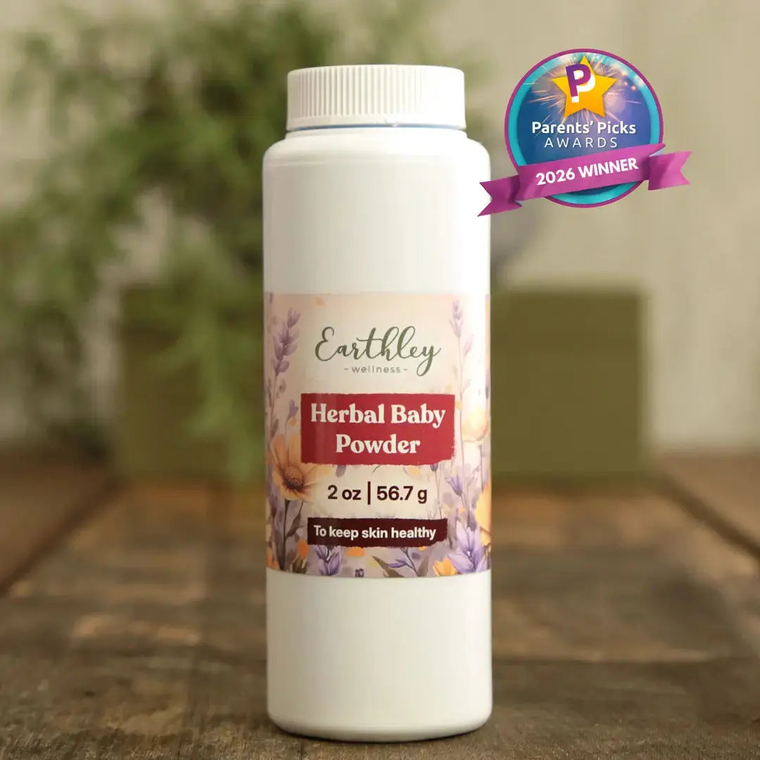 Earthley Herbal Baby Powder - Essentiallydestinyy
