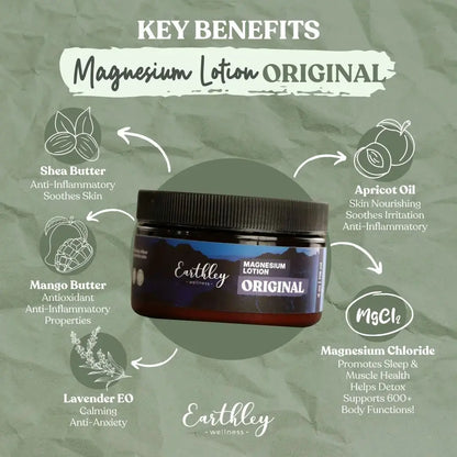 Earthley Magnesium Lotion - Essentiallydestinyy