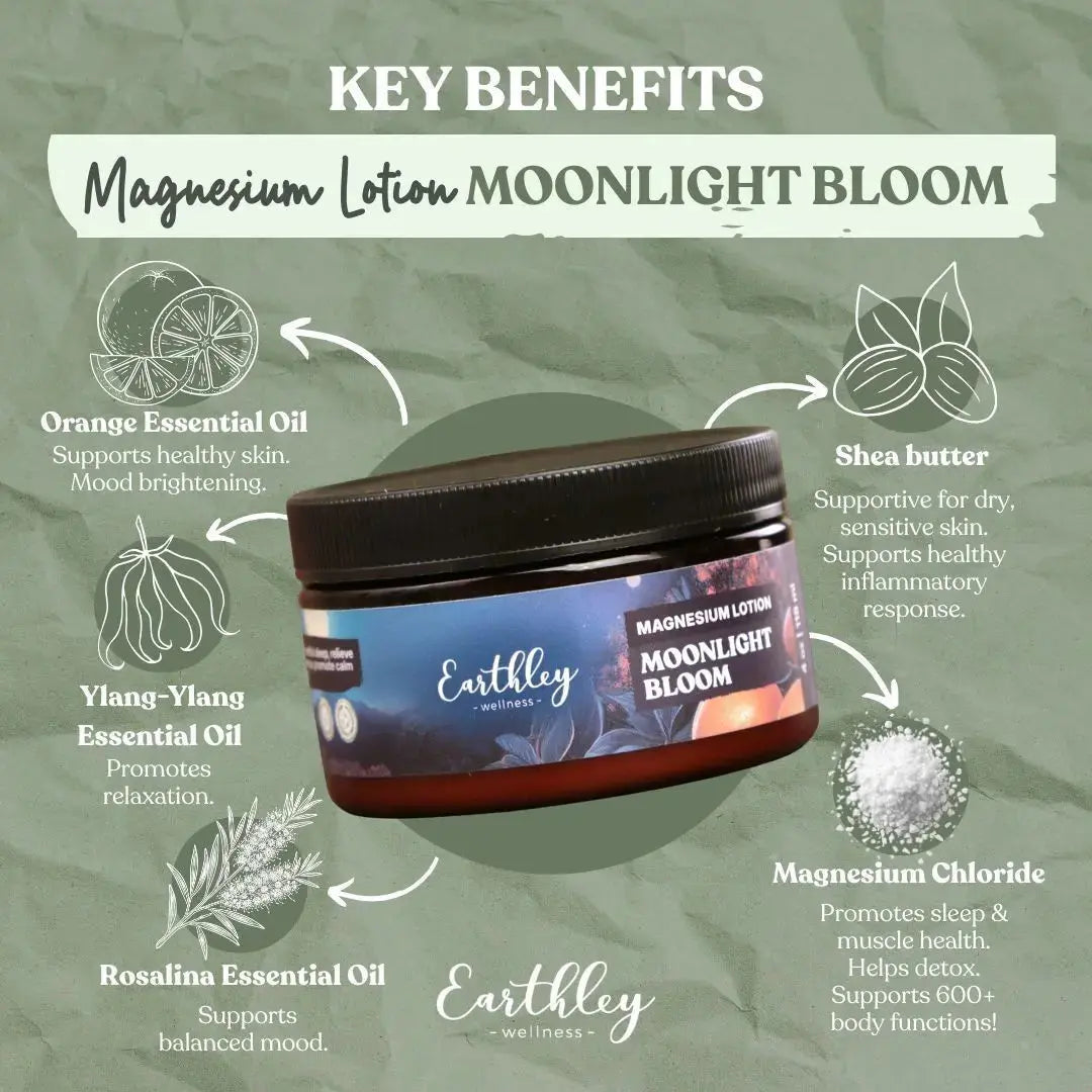 Earthley Magnesium Lotion - Essentiallydestinyy