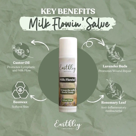 Earthley Milk Flowin’ Salve - Essentiallydestinyy