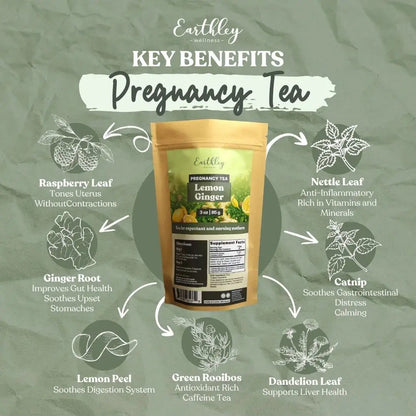 Earthley Organic Pregnancy Tea - Essentiallydestinyy