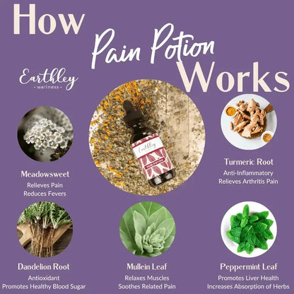 Earthley Pain Potion - Essentiallydestinyy