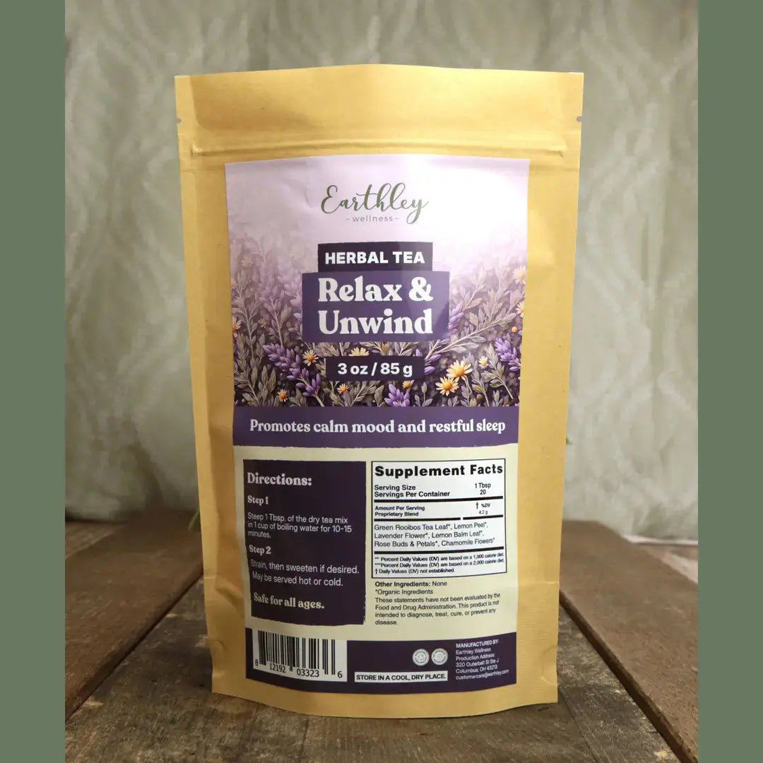 Earthley Relax and Unwind Tea - Essentiallydestinyy