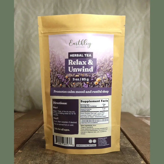 Earthley Relax and Unwind Tea - Essentiallydestinyy
