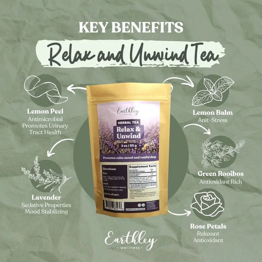 Earthley Relax and Unwind Tea - Essentiallydestinyy