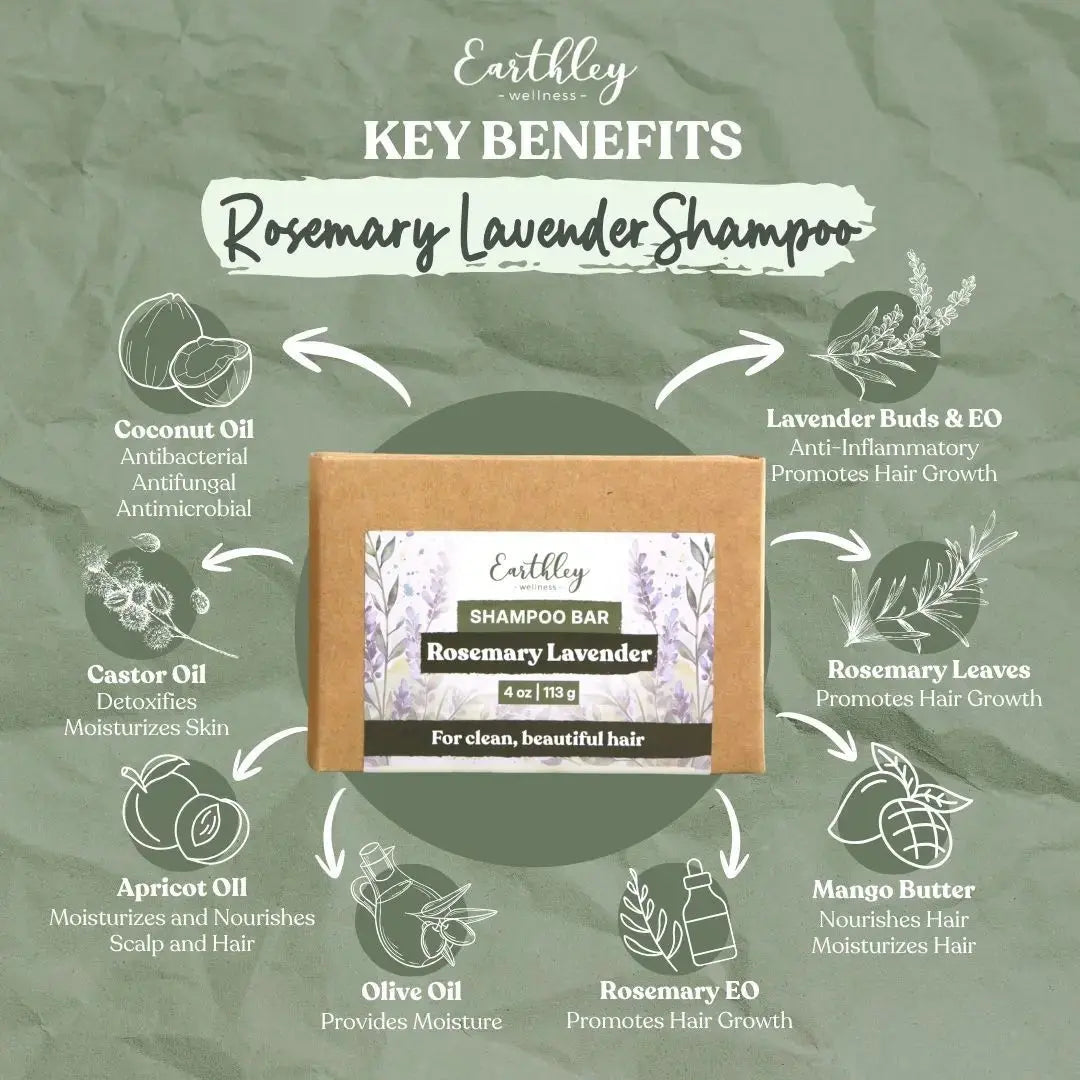 Earthley Shampoo Bars (Sulfate Free) - Essentiallydestinyy