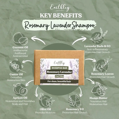 Earthley Shampoo Bars (Sulfate Free) - Essentiallydestinyy